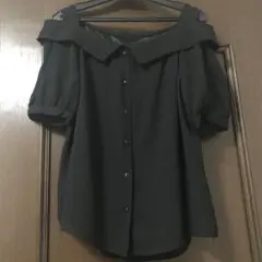 INGNIオフショル襟付きトップス