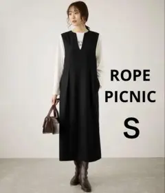 ROPÉ PICNIC ロペピクニック キーネックジャンパースカート S
