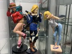 ドラゴンボール GLITTER & GLAMOURS 18号　ブルマ　3体セット