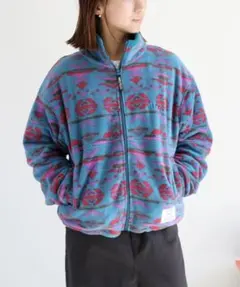 【新品未使用】DISCUS スピンドル付き フリース フルジップブルゾン