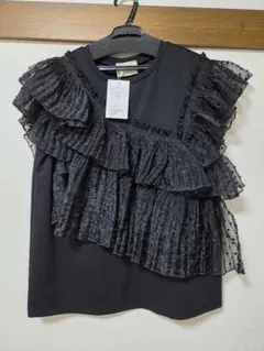 新品タグ付 ✨ ADORE ウェービーカットジャガードブラウス 38 - メルカリ