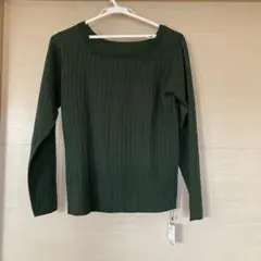 セーター（2wayラメトリムリブプルオーバー）