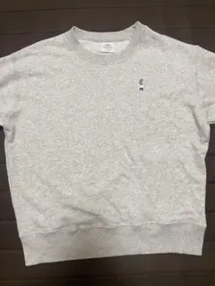 coen コーエン ベア刺繍 スウェット グレー フリーサイズ