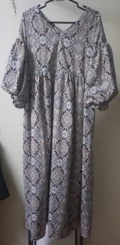 ロングワンピース　大きいサイズ