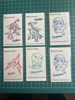ポケモン 転写ステッカー