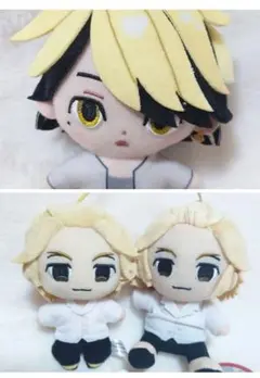 羽宮一虎　佐野万次郎　ぬいぐるみ　3点セット