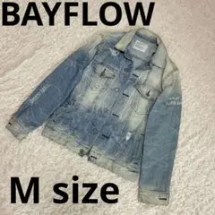 BAYFLOW デニムジャケット Mサイズ ダメージ 3 M