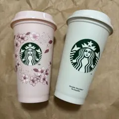 リユーザブルカップ　2個セット　さくら　桜　2026 ＆　ノーマル