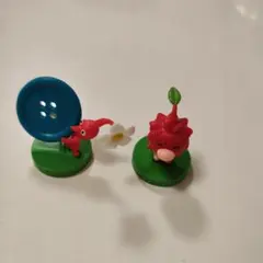 ピクミン チョコエッグ　シークレット・赤ピクミン　2体セット