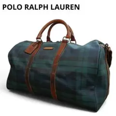 POLO ポロラルフローレン 大容量 ボストンバッグ レザー 旅行 2way