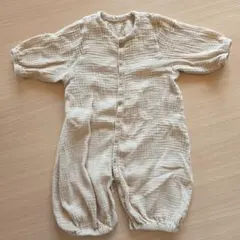PUPPAPIDO ベージュロンパース 50〜70cm