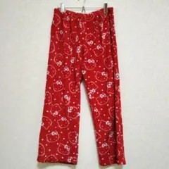 ハローキティ スリープウェア 赤 M