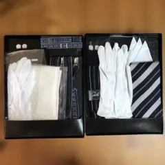 MAZZO 結婚式 新郎用　新郎父用　小物セット ウェディング サスペンダー