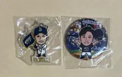 西野真弘　オリックスバファローズ　缶バッジ　優勝