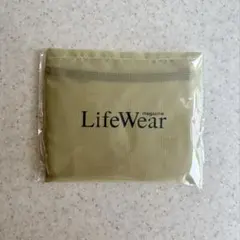 LifeWear magazine エコバッグ 未使用品 ユニクロ