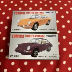 トミカリミテッドヴィンテージ LV-86b ポルシェ 911S (1968年式