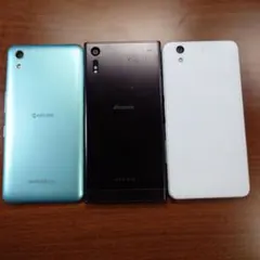 スマートフォン　ジャンク　3台まとめ