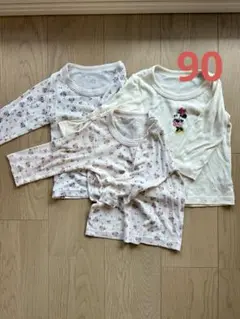 ミニーちゃん長袖肌着　903枚セット 西松屋