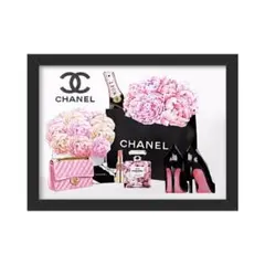 A4 アートポスターまとめ買いで400円〜 No.031 Chanel シャネル - メルカリ
