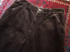 ブラウン ワークパンツ