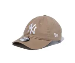 NEW ERA キャップ　ベージュ