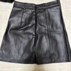 GRL レザーミニスカート