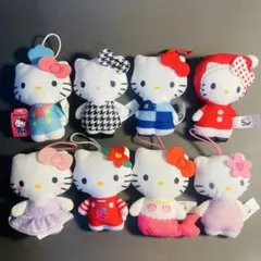 ハローキティ　50周年　マスコット　８種　マクドナルド　ハッピーセット