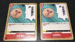 ワンピース カード 毛皮強化 最強ジャンプ 付録 onepiece カードゲーム