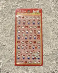 正規品　ボンボンドロップシール　ハローキティ 3Dミニシール