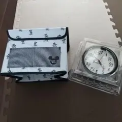 ミッキーマウス アナログ時計 収納BOXセット