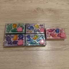 恐竜 ミニちゅるシール 5コセット
