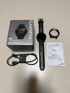 【GARMIN】Forrunner265 (レギュラーサイズBlack)