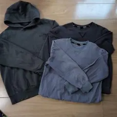 男子まとめ売り　パーカートレーナーセット