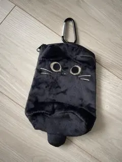 カルディ ハロウィン 黒猫 ポーチ ミニポシェット　KALDI　ニャップ