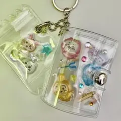 n*h様 匿名発送　キーホルダー付きミニシール帳　完成品