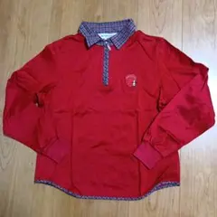 【美品】マンシングウェア レディース ハーフジップシャツ M