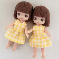 t*n様 h98 ミキちゃんマキちゃん　ハンドメイド　服　ワンピース