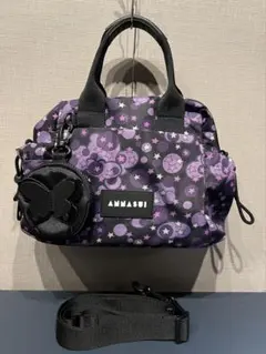ANNA SUI 2way ショルダーバッグ パープル 星柄のサムネイル