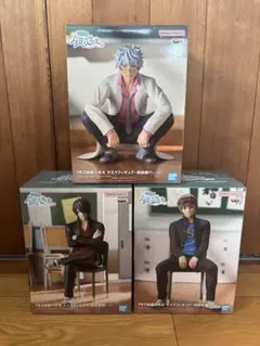 銀魂　銀八先生　デスクフィギュア　3種　セット　坂田　高杉　沖田