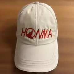 HONMA ゴルフキャップ ホワイト だるま刺繍