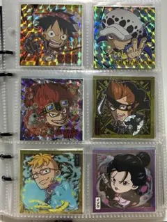 ワンピース シールウエハース LOG.1〜LOG.7 ビックリマンチョコ196枚