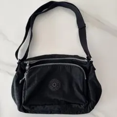 【送料込】10/11迄値下げ KIPLING キプリング ショルダーバッグ 黒