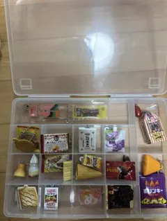 ミニチュア食品キーホルダーセット