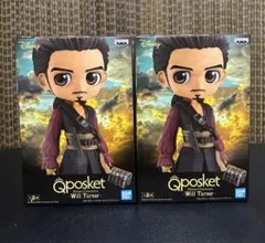 【新品未開封】キューポスケット　フィギュア　パイレーツオブカリビアン　ウィル