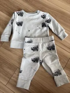 one we like くま柄セットアップ 9M