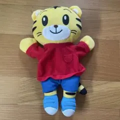 当時物・入手困難】初代 しまじろう パペット 緑サロペット ベネッセ