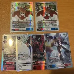 24時間以内発送） デジモンカード 4枚セット 大門大&アグモン - メルカリ