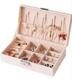 ジュエリー　アクセサリーボックス　プレゼント　シンプル　収納ボックス