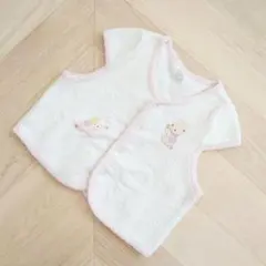 familiar ファミリア Babygro ベビーグロ タオル ベスト 70