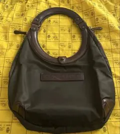 フェリージ　ショルダーバック 型番9333 ハンドバッグ イタリア製　ブラウン